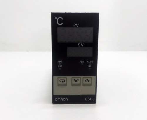 OMRON E5EJ-A2H02 Temperature Controller 1/8in Din Celsius Scaling - Picture 3 of 6