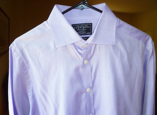 Charles Tyrwhitt Black Label Lavendel Tailored Fit Hemd, 16/33