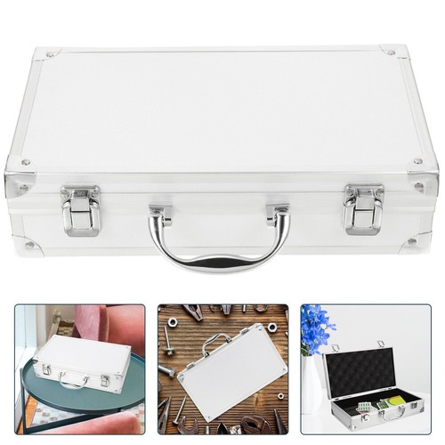 Metallkoffer Hartschalenkoffer Tragetasche tragbar Haushaltsbox Gerätekoffer - Bild 10 von 12