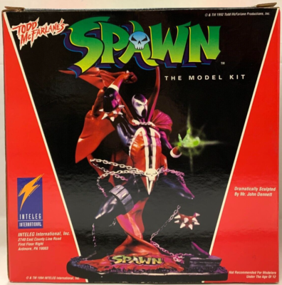 Todd McFarlane Spawn フィギュア INTELEG TODD MCFARLANE'S SPAWN MODEL KIT SCULPTED BY MR