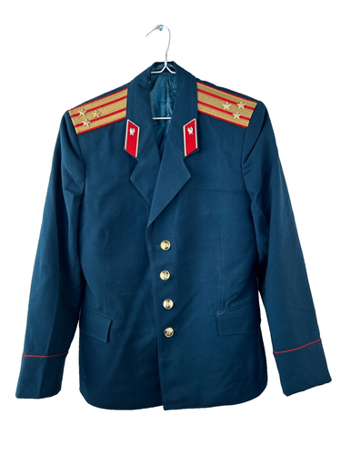 Vintage Soviet Union USSR Military Justice Officer Uniform Colonel Jacket Pants