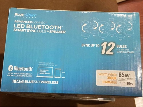 Brand new, Blue Sky WIRELESS Bluetooth Built In Speaker Sync up to 12 65-Watt EQ - Picture 5 of 5