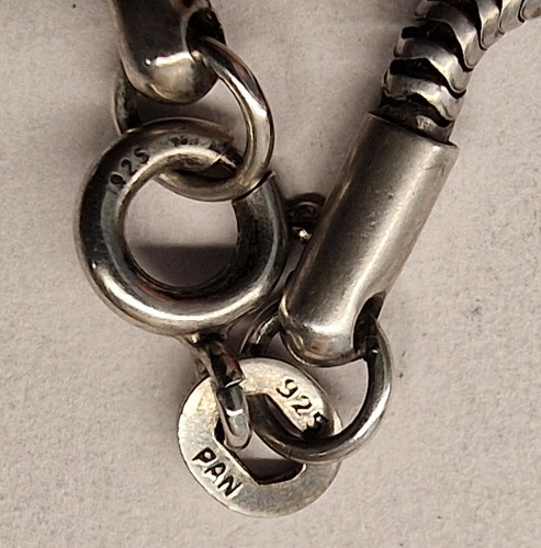 Pan Jewelry Sterling Silver 925 Pendant Necklace Earrings Norway scandinavian  - Picture 5 of 11