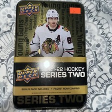 Upper Deck 2021-2022 NHL Hockey Series 2 Tin - Pack of 72 Cards