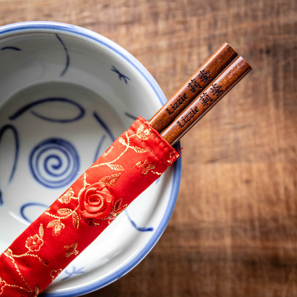 Personalised chopsticks discount
