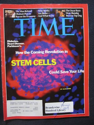 Time Magazine Stem Time Magazine February 9 2009 Stem Cells | eBay