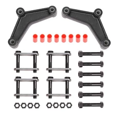 Heavy Duty Tandem Trailer Axle Suspension Shackle Kit For Double Eye Spring
