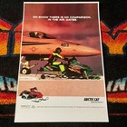 π β05 Arctic Cat Firecat Snowmobile Poster semi vintage sled (No Comparison.)