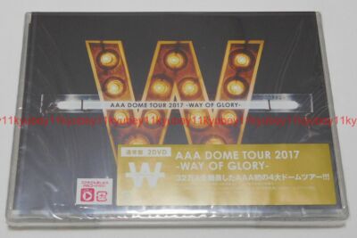 New Aaa Dome Tour 2017 Way Of Glory Dvd Japan Avbd 92606 4988064926060 4988064926060 Ebay