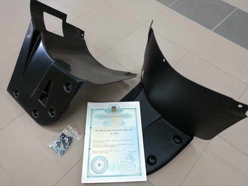 RADHAUSSCHALE BMW E39 M paket L+R VORNE KOTFLÜGEL SPRITZ SCHUTZ (kurze Version) - Bild 10 von 12