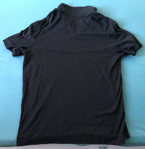 CAMISA MANGA CORTA KENNETH COLE REACTION HOMBRE NEGRA CUELLO EN V (XXL) - Imagen 2 de 3