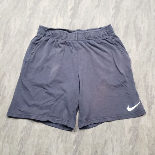 Nike Shorts Mens Medium Blue Drawstring Pockets Dri-fit