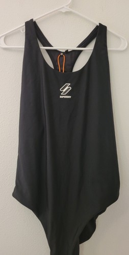 Superdry Women's Lycra Xtra Life 1 Piece Swimsuit Size 12 - Picture 2 of 3
