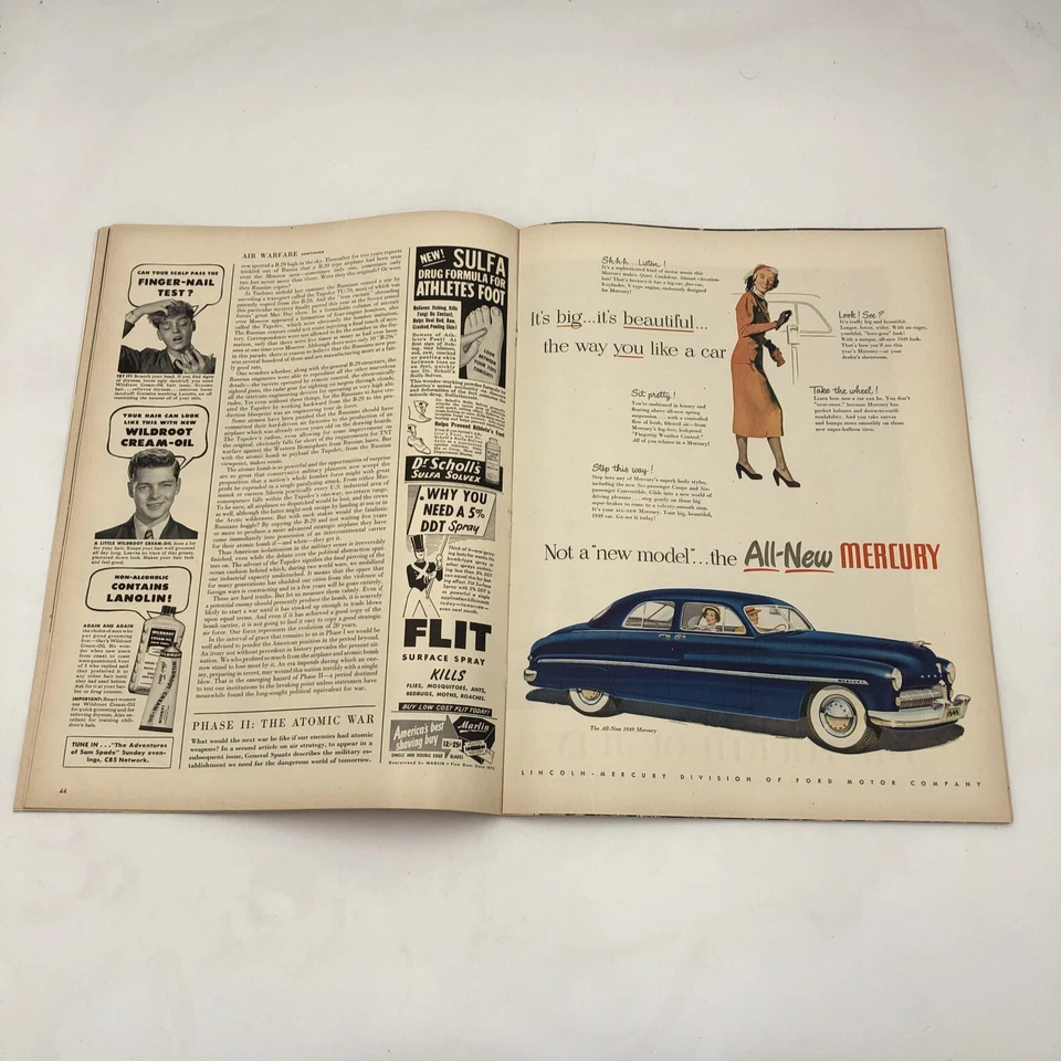 VTG Life Magazine July 5 1948 F-84 Thunderjets, Joe Louis Retires Feature Foto 3 de 4