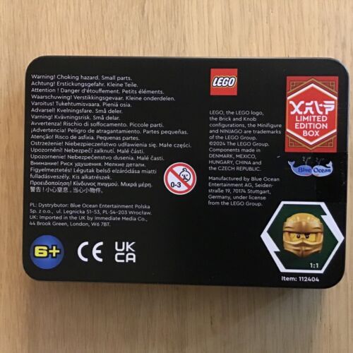 LEGO NinjaGo Legacy Arin VS Mask Guard Legacy Box 112404 SEALED Tin Minifigs - Picture 2 of 7