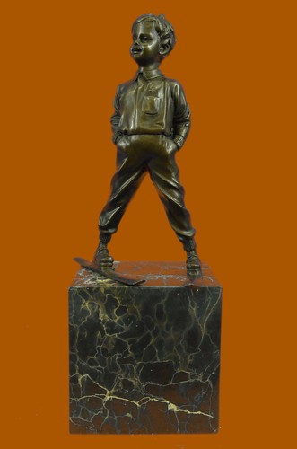 Sammlerstück Home Office Trophäe Dekor Bronze Skulptur Figur Figur Geschenkverkauf - Bild 1 von 6