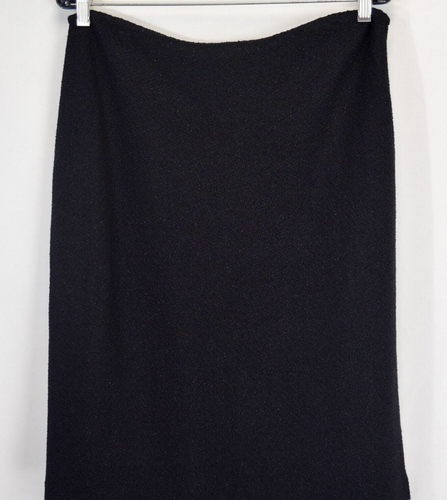 NUEVO CON ETIQUETAS ST. JOHN 2 PIEZAS Chaqueta Tejida 6 Falda 12 Negro Adornado Botones Borde Satinado - Imagen 5 de 11