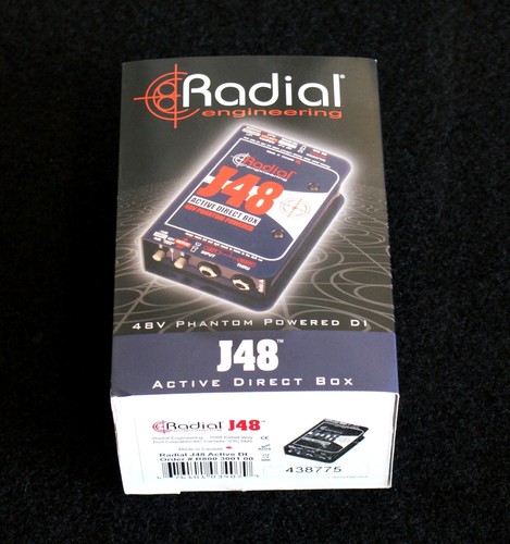 NEW! Radial Engineering J48 Phantom Powered Active Direct DI Box - Picture 3 of 3