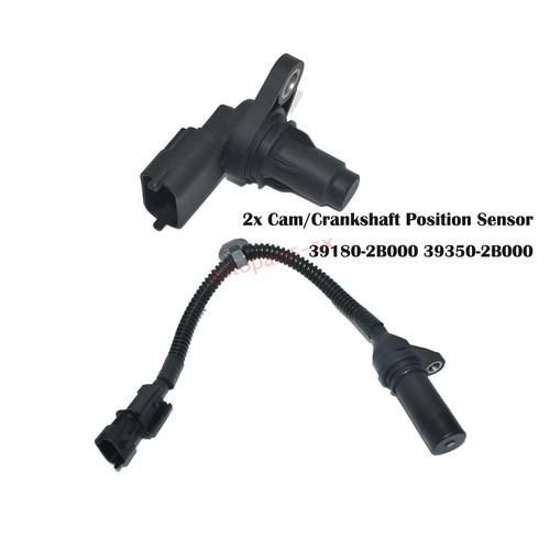 2x Cam/Crankshaft Position Sensor for Hyundai Accent Kia 39180-2B000 39350-2B000 - Picture 1 of 11