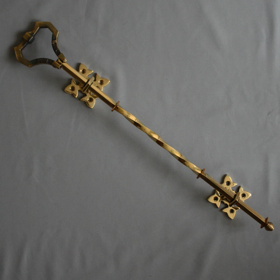 Tirette De Cloche En Laiton Inspirée Du Victorien Lichfield - Photo 3/4