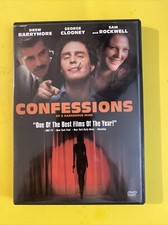 CONFESSIONS OF DANGEROUS MIND (DVD 2002) LIKE NEW W/INSERT - FAST FREE SHIPPING