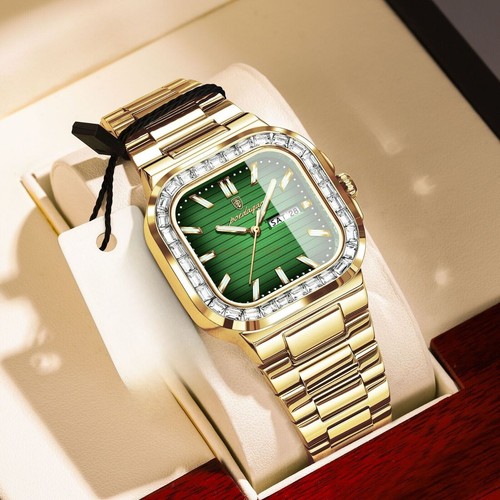 Classic Men's Watch Stainless Steel Date Quartz Wristwatches Waterproof Luminous - Picture 20 of 22