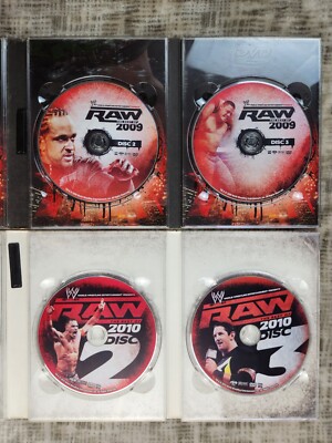 WWE WWF Wrestling DVD Lot Best of Smackdown Raw 10th 15th