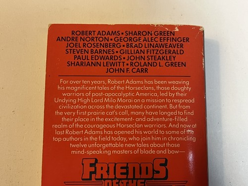Vintage Horseclan Sci Fi Novel Lot 2 Books by Robert Adam: The Coming & Friends - Picture 14 of 15