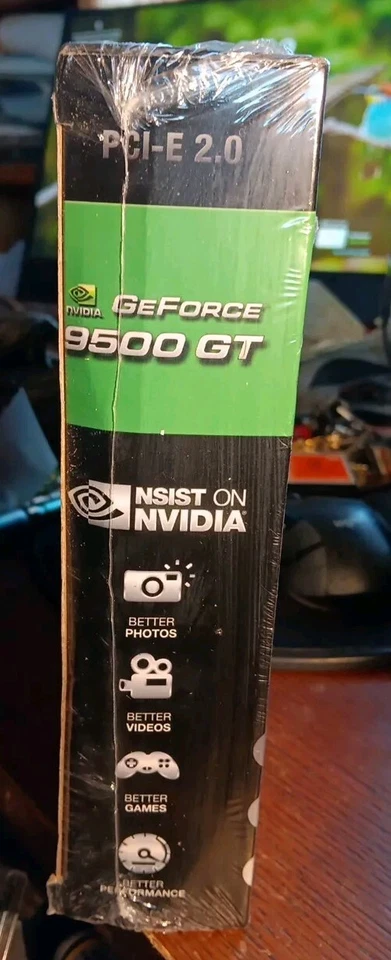 PCIe 2.0  NVIDIA GeForce 9500 GT 512MB DDR2 New/Sealed  - Image 3 of 3