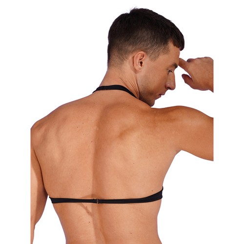 DE Herren Fitness Sport Tank Top glänzend Stretch Crop Tops ärmellose Activewear - Picture 111 of 114