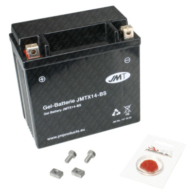 Gelbatterie Buell S1 White Lightning, 98-99 startbereit + wartungsfrei mit Pfand