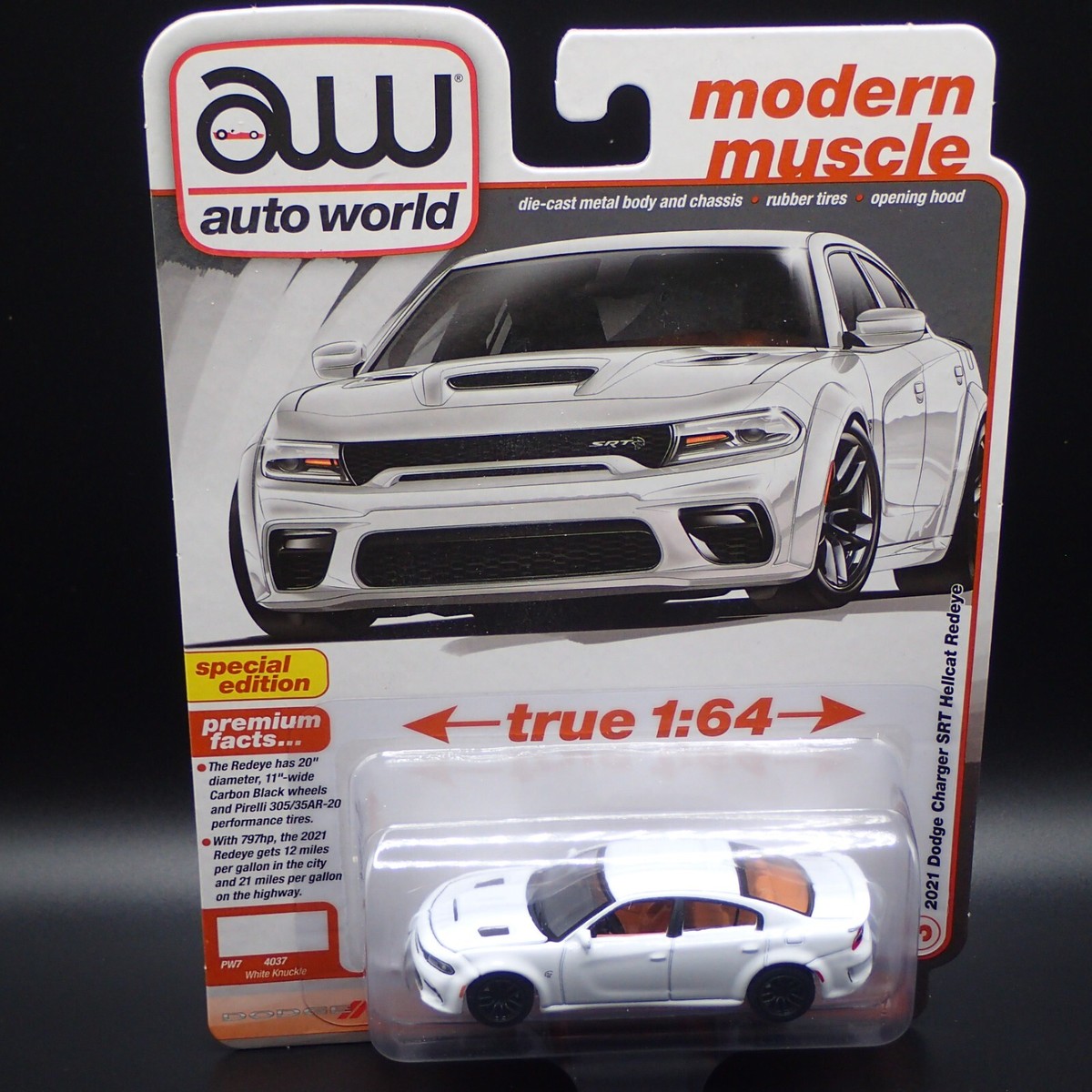 2024 AUTO WORLD 2021 DODGE CHARGER HELLCAT SRT REDEYE REL 5