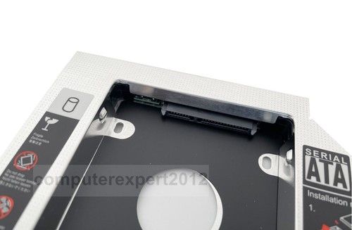2nd SSD HD HDD Hard Drive Caddy Adapter for HP ProBook 4510s 4530s 6440b 6550b - Afbeelding 4 van 8
