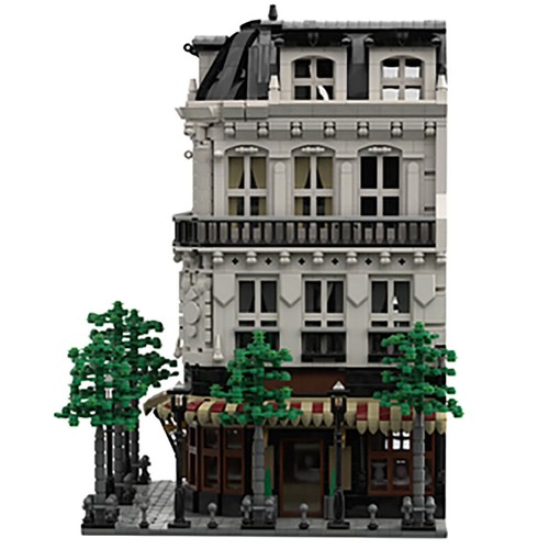 Modubrix Moc Blocchi Costruzione Modulare Parigi Boulangerie Studio Set Mattoni Giocattolo Kit - Foto 4 di 7