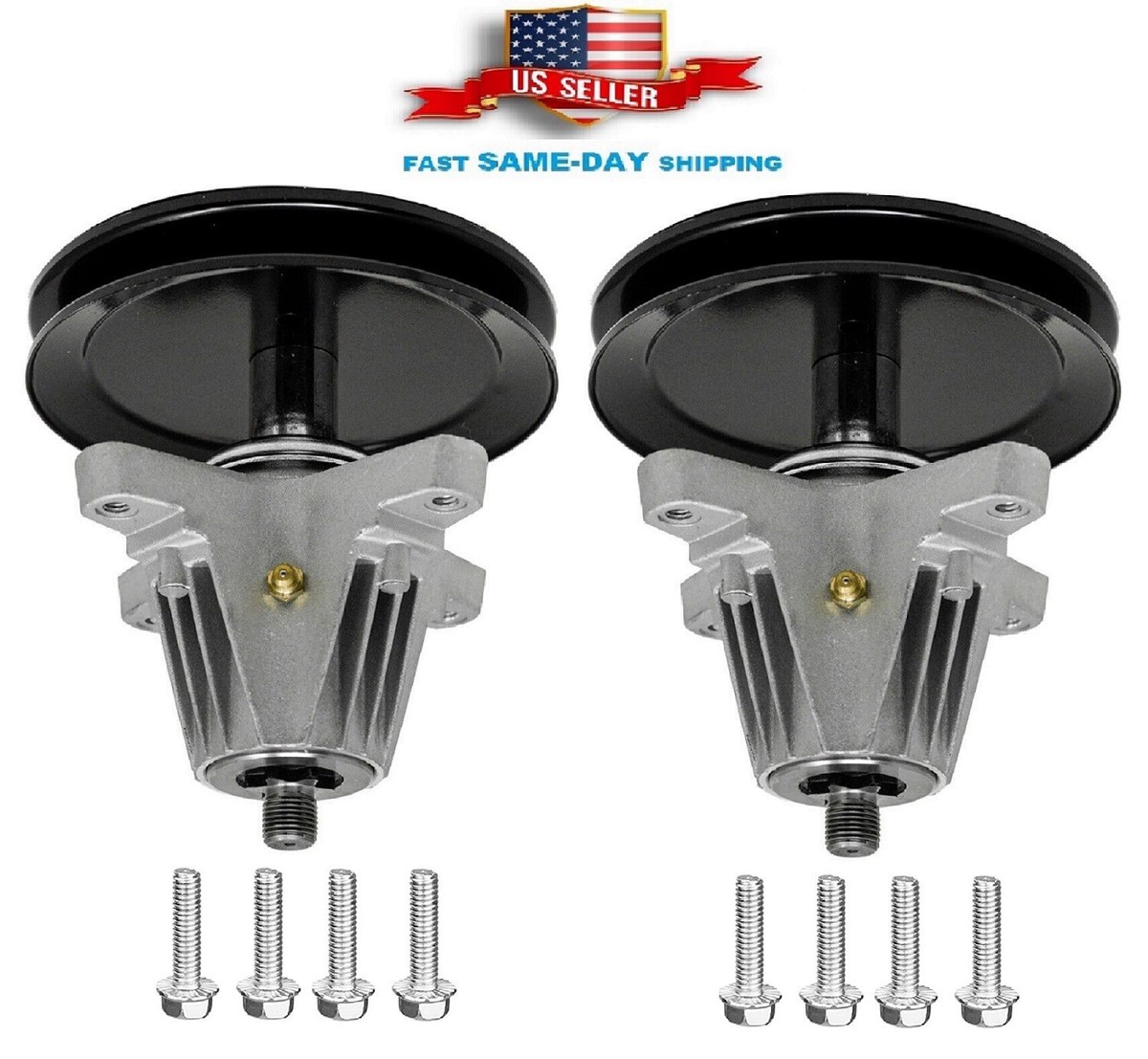 2 Spindle Assembly For MTD Cub Cadet 918-06977 618-06977
