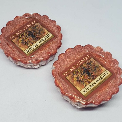 Yankee Candle Autumn Wreath Wax Potpourri Tarts Lot of 2 New - Picture 1 of 3