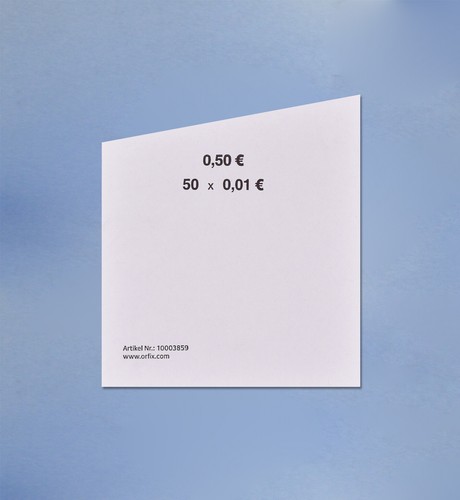 Handrollpapier Wickelpapier Euro Geldrollen Papier 1 Cent- 2 Euro 10 Blatt NEU - Bild 3 von 10