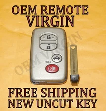 OEM VIRGIN TOYOTA SMART KEY KEYLESS REMOTE FOB PROX TRANSMITTER HYQ14AAB