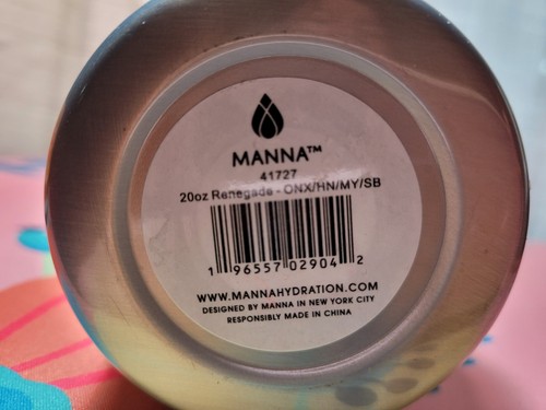 Manna Renegade Becher Edelstahl Doppelwandiger Reisebecher 20oz/591ml - Neu - Bild 12 von 12