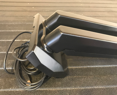 Vision Mounts - VM-GM224U - V-mounts Height Adjustable Dual Monitor Stand - Picture 4 of 10