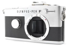 "AS IS Meter Working" Olympus Pen F Half Frame 35mm Film Camera From Japan