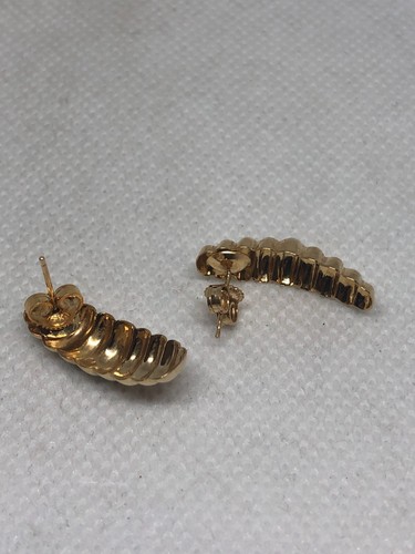 14K GELBGOLD OHRSTECKER 1,9 GRAMM - Bild 3 von 6