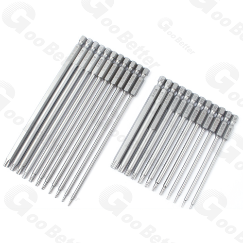 Extra Long Torx Star Hex Security Bit Tamper Proof Screwdriver With Hole T5-T50 - Picture 10 of 70