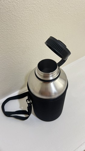 Stainless Steel 64OZ Bottle Double Wall Insulator Sleeve Holder BPA Free NEW - Picture 3 of 4