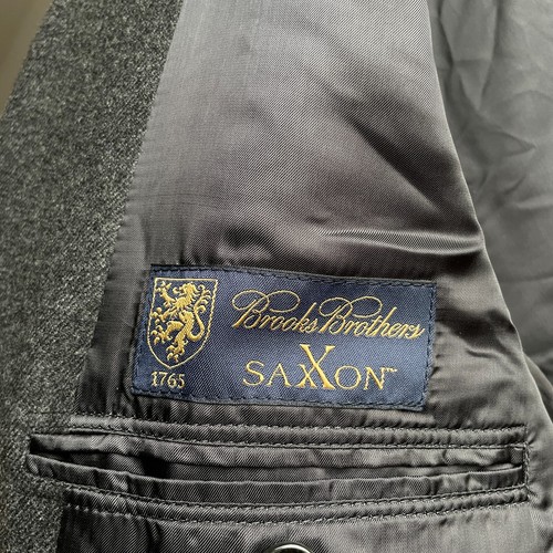 Brooks Brothers Madison Saxxon Flannel Wool Sport Coat Size UK/US 41/ EUR 52 - Picture 9 of 13