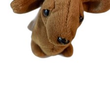 TY Beanie Babies Weenie the Dachshund 1995 Dog Brown 8" Retired