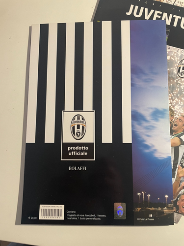 2012 2013 2014 Folder Filatelici Juve Juventus Campione d'Italia Calcio Tessera - Bild 5 von 10