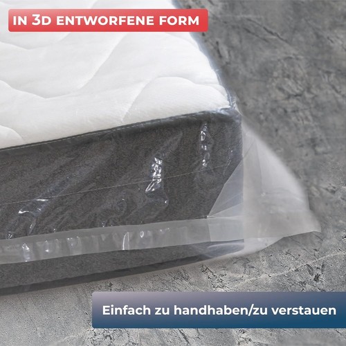 Schutzhülle aus Kunststoff für Matratzen – 5 Größen erhältlich – - Bild 5 von 6