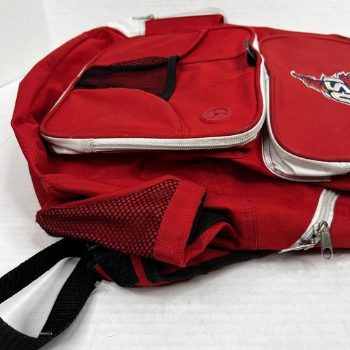 Vintage 90s Iowa State University Cyclones ISU Bookbag Back Pack RARE Excellent - Picture 5 of 11