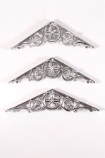 Antique Victorian Polished Aluminium 135 Ornate Conservatory Apex Truss Bracket